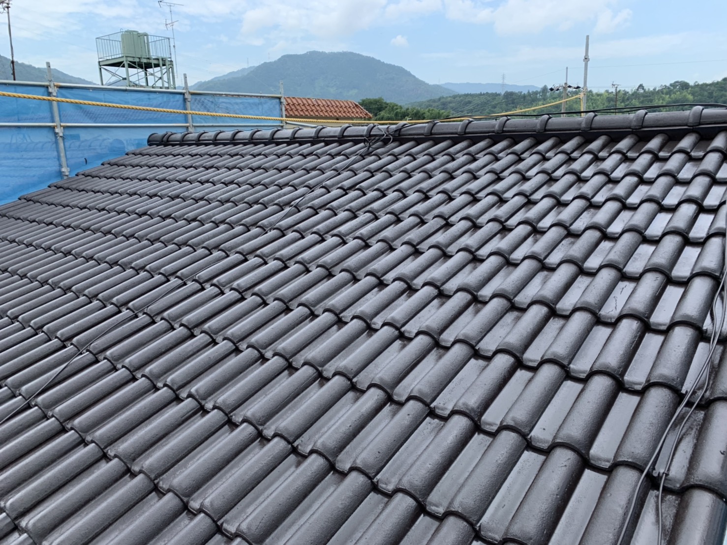 モニエル瓦塗装