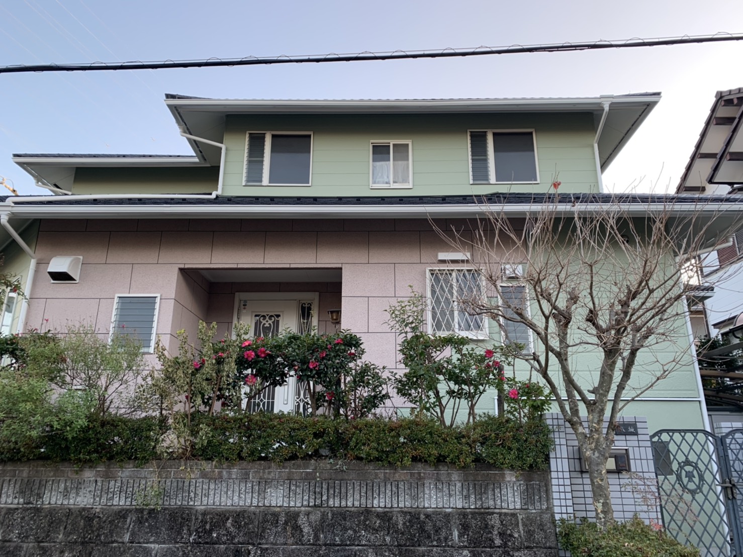 滋賀県大津市で外壁塗装しました。